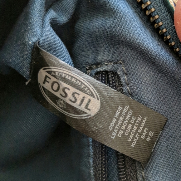 FOSSIL LEATHER BAG - Picture 8 of 8